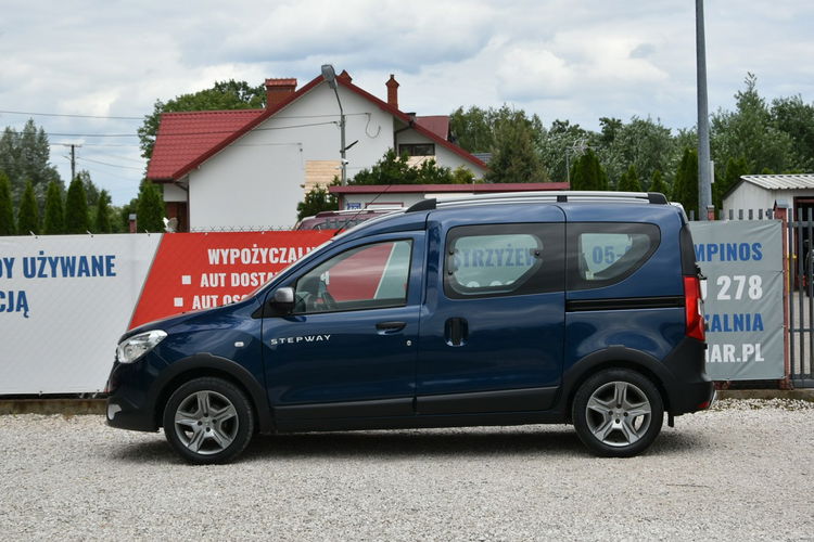 Dacia Dokker Stepway 1.6SCe 102KM 2019r. Salon PL 5-os Klima TEMPOMAT czujniki HAK zdjęcie 4