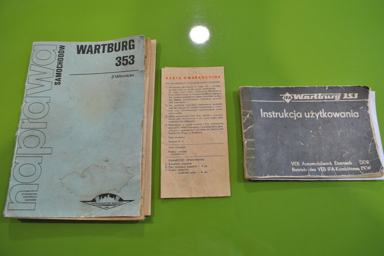 353 Wartburg 353 1986 stan kolekcjonerski, zabytek zdjęcie 32