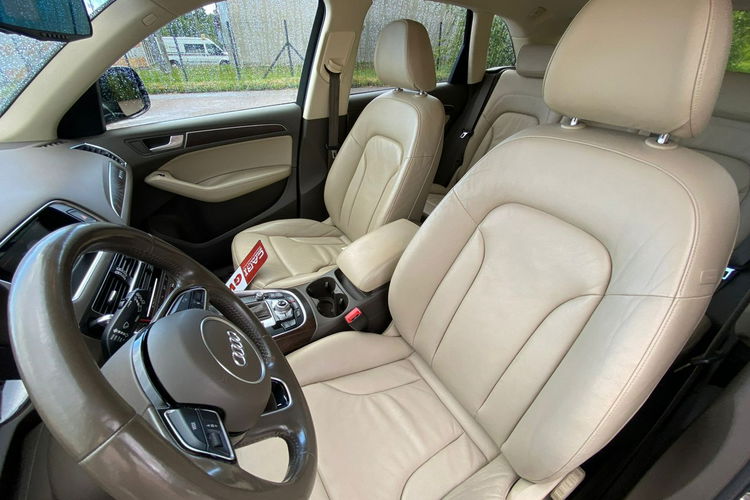 Audi Q5 3.0tdi 258KM Quattro s-line doinwestowany bezwypadkowy zamiana 1.r.gw zdjęcie 25