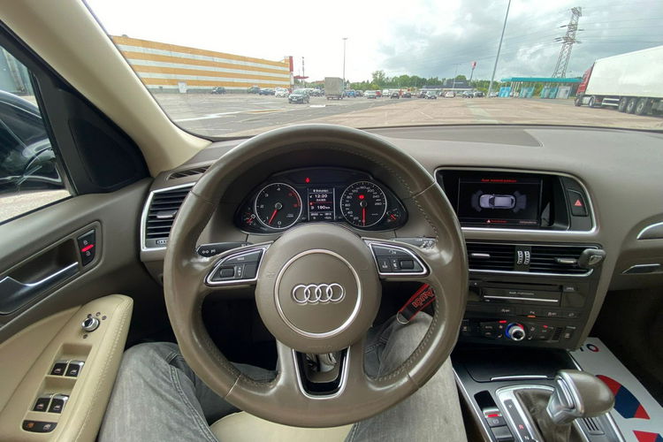 Audi Q5 3.0tdi 258KM Quattro s-line doinwestowany bezwypadkowy zamiana 1.r.gw zdjęcie 38