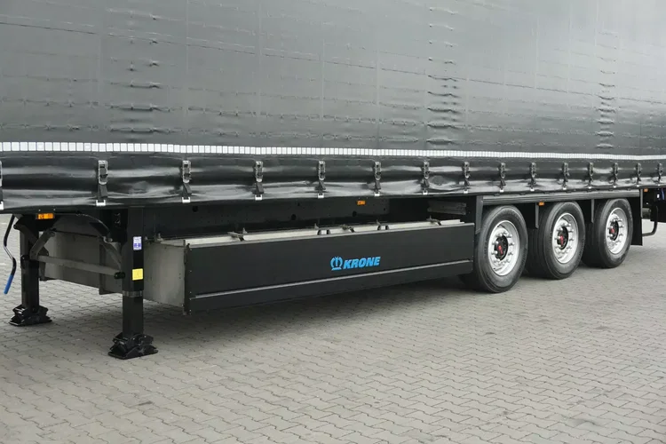 Krone / FIRANKA / DACH PODNOSZONY / XL / 2 X OŚ PODNOSZONA zdjęcie 11