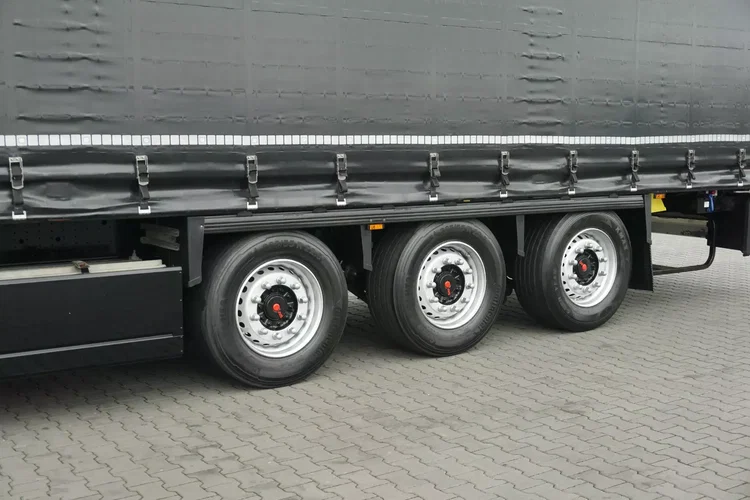 Krone / FIRANKA / DACH PODNOSZONY / XL / 2 X OŚ PODNOSZONA zdjęcie 13