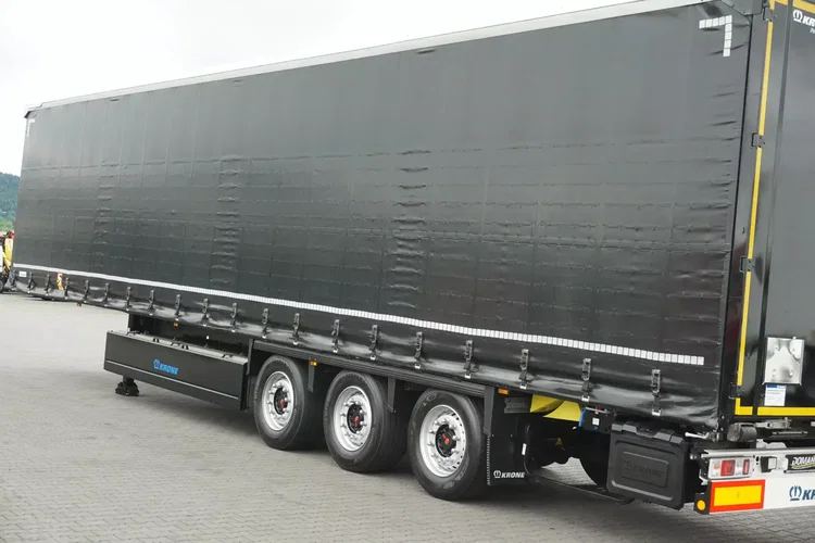 Krone / FIRANKA / DACH PODNOSZONY / XL / 2 X OŚ PODNOSZONA zdjęcie 14