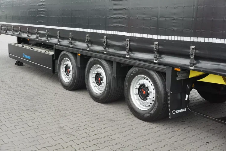 Krone / FIRANKA / DACH PODNOSZONY / XL / 2 X OŚ PODNOSZONA zdjęcie 15