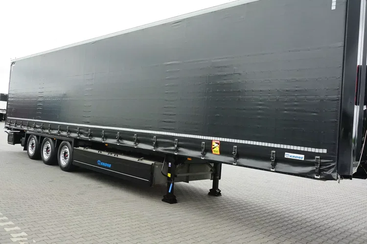 Krone / FIRANKA / DACH PODNOSZONY / XL / 2 X OŚ PODNOSZONA zdjęcie 17