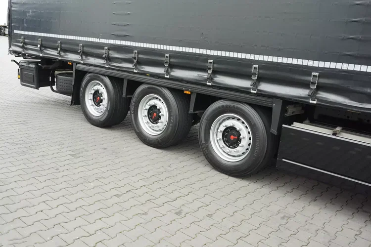 Krone / FIRANKA / DACH PODNOSZONY / XL / 2 X OŚ PODNOSZONA zdjęcie 19