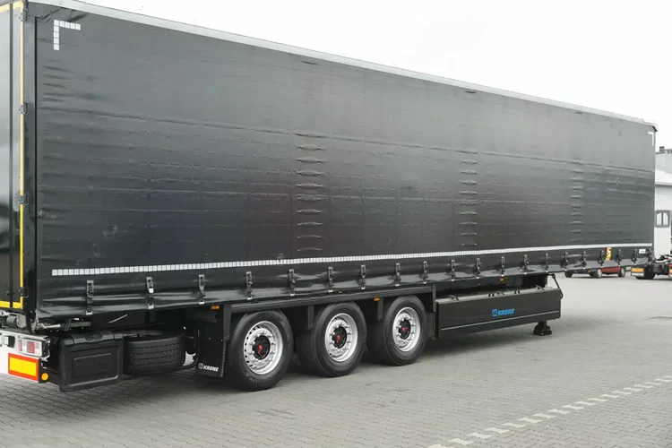 Krone / FIRANKA / DACH PODNOSZONY / XL / 2 X OŚ PODNOSZONA zdjęcie 20