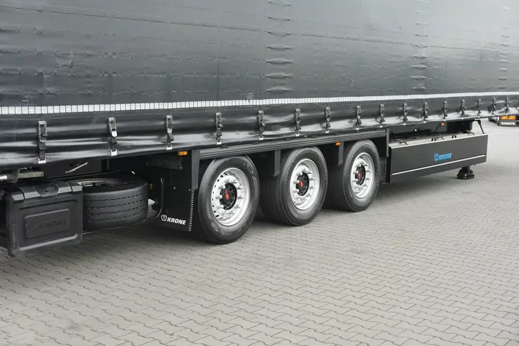 Krone / FIRANKA / DACH PODNOSZONY / XL / 2 X OŚ PODNOSZONA zdjęcie 23