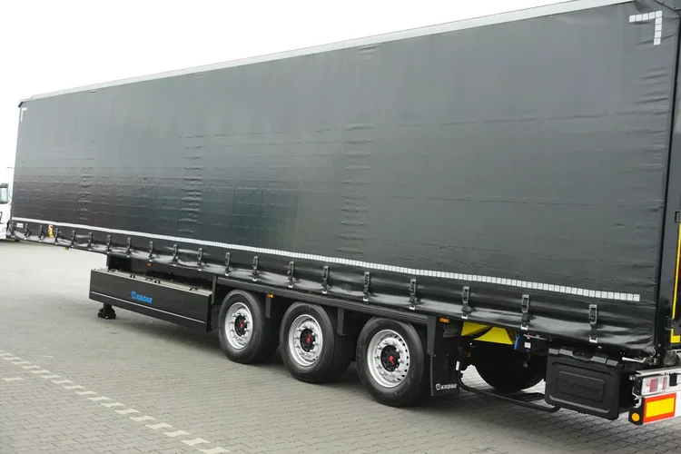 Krone / FIRANKA / DACH PODNOSZONY / XL / 2 X OŚ PODNOSZONA zdjęcie 27