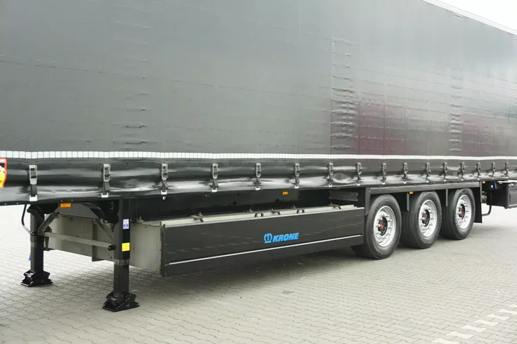 Krone / FIRANKA / DACH PODNOSZONY / XL / 2 X OŚ PODNOSZONA zdjęcie 28