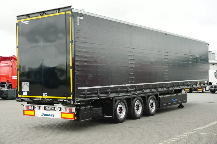 Krone / FIRANKA / DACH PODNOSZONY / XL / 2 X OŚ PODNOSZONA zdjęcie 6