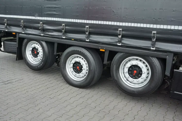 Krone / FIRANKA / DACH PODNOSZONY / XL / 2 X OŚ PODNOSZONA zdjęcie 8