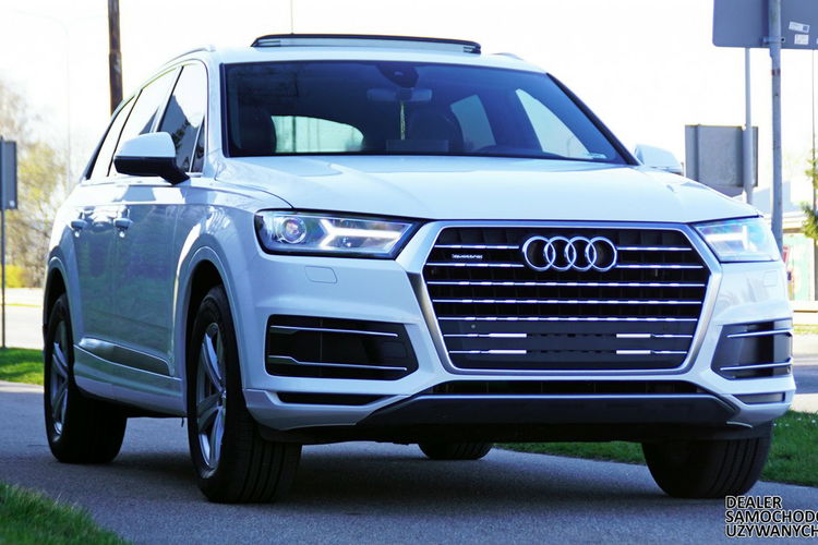 Audi Q7 2.0 TFSI 252KM Panorama 7os el.fotele el. kierownik. Kamera zdjęcie 3