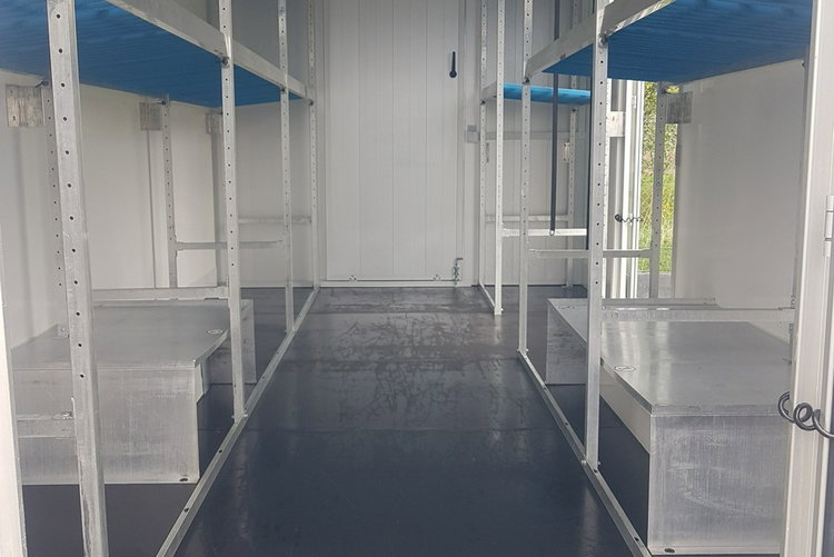 Iveco Daily KONTENER NISKOPODŁOGOWY 4.43x2.23x2.42 SKLEP BAR FOODTRUCK KAMPER AC zdjęcie 17