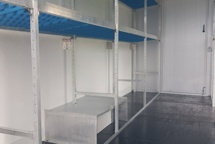 Iveco Daily KONTENER NISKOPODŁOGOWY 4.43x2.23x2.42 SKLEP BAR FOODTRUCK KAMPER AC zdjęcie 18