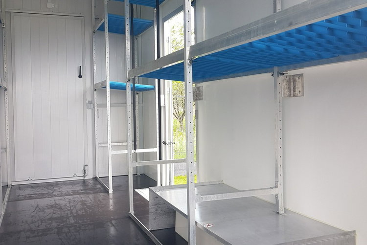 Iveco Daily KONTENER NISKOPODŁOGOWY 4.43x2.23x2.42 SKLEP BAR FOODTRUCK KAMPER AC zdjęcie 19