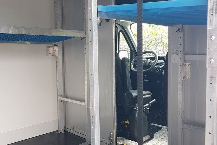 Iveco Daily KONTENER NISKOPODŁOGOWY 4.43x2.23x2.42 SKLEP BAR FOODTRUCK KAMPER AC zdjęcie 35