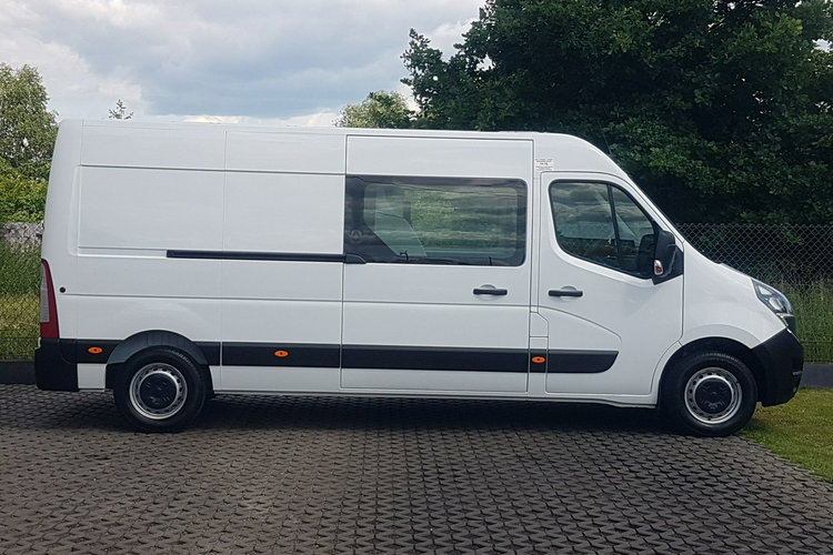 Opel Movano MASTER 7 OSÓB BRYGADÓWKA DŁUGI WYSOKI KLIMA TEMPOMAT KRAJOWY zdjęcie 11