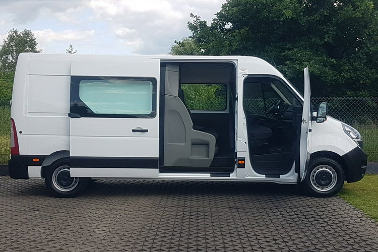 Renault Master MOVANO 7 OSÓB BRYGADÓWKA DŁUGI WYSOKI KLIMA TEMPOMAT KRAJOWY zdjęcie 17