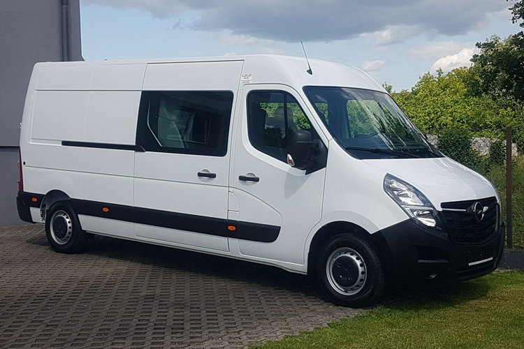 Renault Master MOVANO 7 OSÓB BRYGADÓWKA DŁUGI WYSOKI KLIMA TEMPOMAT KRAJOWY zdjęcie 2