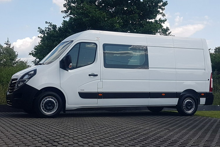 Renault Master MOVANO 7 OSÓB BRYGADÓWKA DŁUGI WYSOKI KLIMA TEMPOMAT KRAJOWY zdjęcie 33