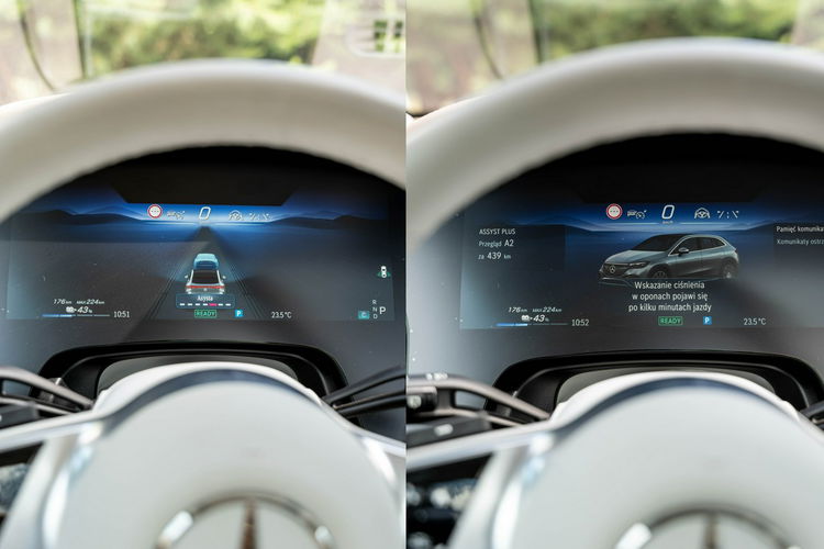 Mercedes EQE 500 SUV / 4MATIC / 90kWh / BEZWYPADKOWY / SALON POLSKA / 1 WŁAŚCICIEL zdjęcie 48