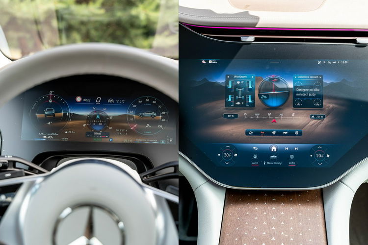 Mercedes EQE 500 SUV / 4MATIC / 90kWh / BEZWYPADKOWY / SALON POLSKA / 1 WŁAŚCICIEL zdjęcie 49