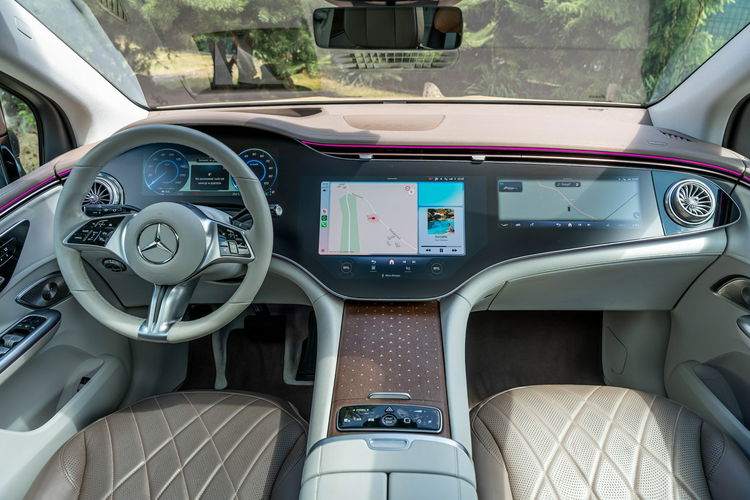 Mercedes EQE 500 SUV / 4MATIC / 90kWh / BEZWYPADKOWY / SALON POLSKA / 1 WŁAŚCICIEL zdjęcie 54