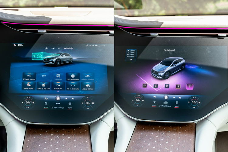 Mercedes EQE 500 SUV / 4MATIC / 90kWh / BEZWYPADKOWY / SALON POLSKA / 1 WŁAŚCICIEL zdjęcie 58