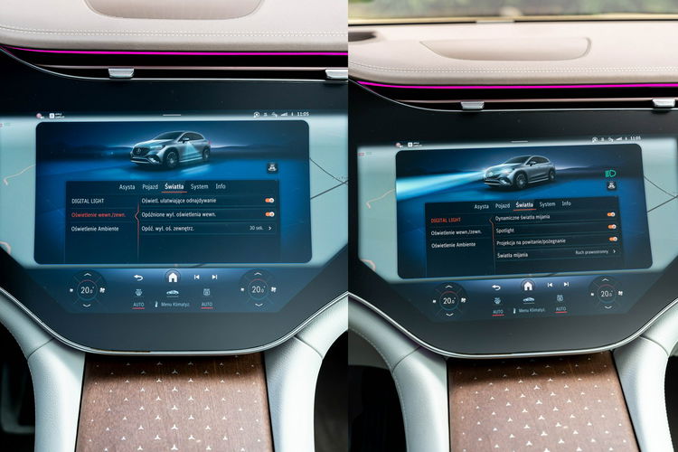 Mercedes EQE 500 SUV / 4MATIC / 90kWh / BEZWYPADKOWY / SALON POLSKA / 1 WŁAŚCICIEL zdjęcie 66