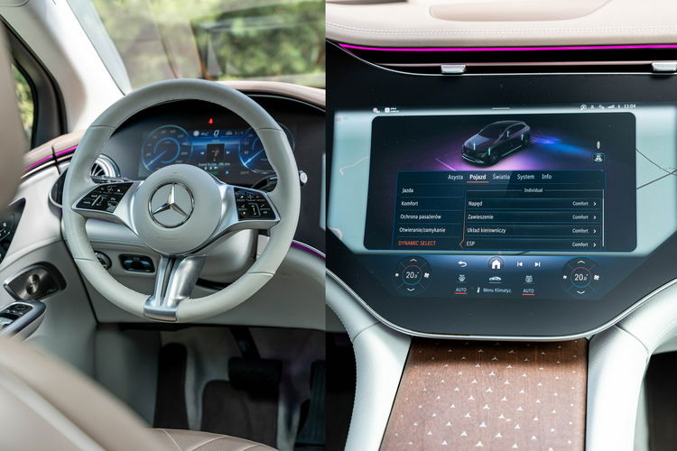 Mercedes EQE 500 SUV / 4MATIC / 90kWh / BEZWYPADKOWY / SALON POLSKA / 1 WŁAŚCICIEL zdjęcie 69