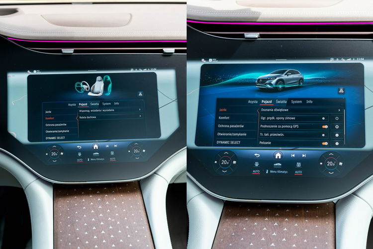 Mercedes EQE 500 SUV / 4MATIC / 90kWh / BEZWYPADKOWY / SALON POLSKA / 1 WŁAŚCICIEL zdjęcie 71