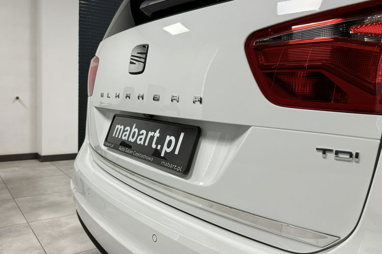 Seat Alhambra 2.0TDI 177KM DSG I-Tech 7-osobowy Keyless BiXenon Alcantara zdjęcie 14