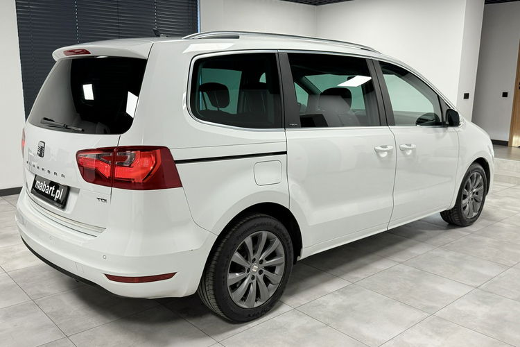 Seat Alhambra 2.0TDI 177KM DSG I-Tech 7-osobowy Keyless BiXenon Alcantara zdjęcie 4