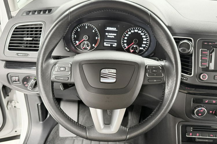 Seat Alhambra 2.0TDI 177KM DSG I-Tech 7-osobowy Keyless BiXenon Alcantara zdjęcie 45