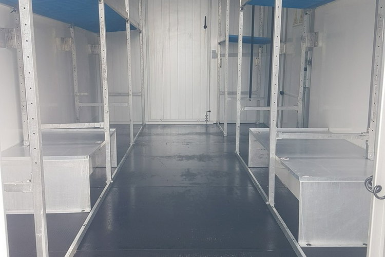 Iveco Daily KONTENER NISKOPODŁOGOWY 4.43x2.23x2.42 SKLEP BAR FOODTRUCK KAMPER AC zdjęcie 16