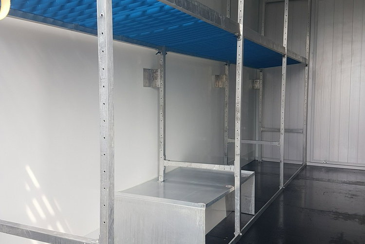 Iveco Daily KONTENER NISKOPODŁOGOWY 4.43x2.23x2.42 SKLEP BAR FOODTRUCK KAMPER AC zdjęcie 17