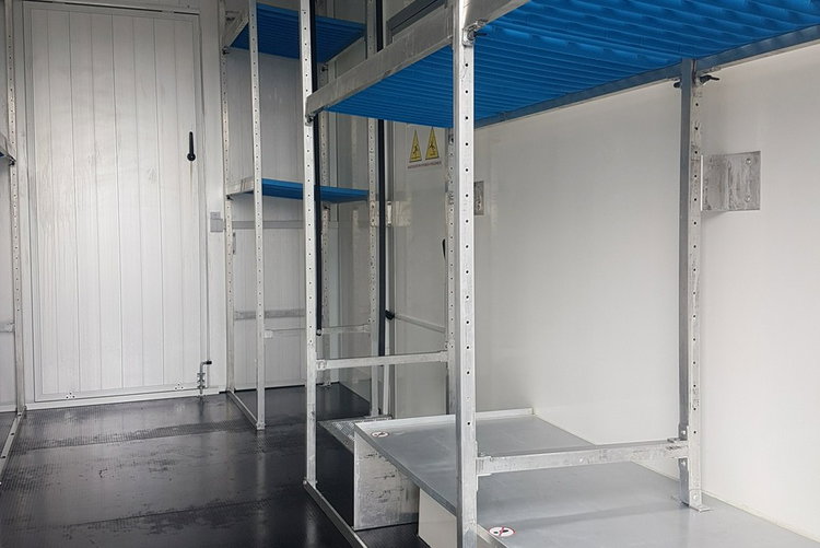 Iveco Daily KONTENER NISKOPODŁOGOWY 4.43x2.23x2.42 SKLEP BAR FOODTRUCK KAMPER AC zdjęcie 18