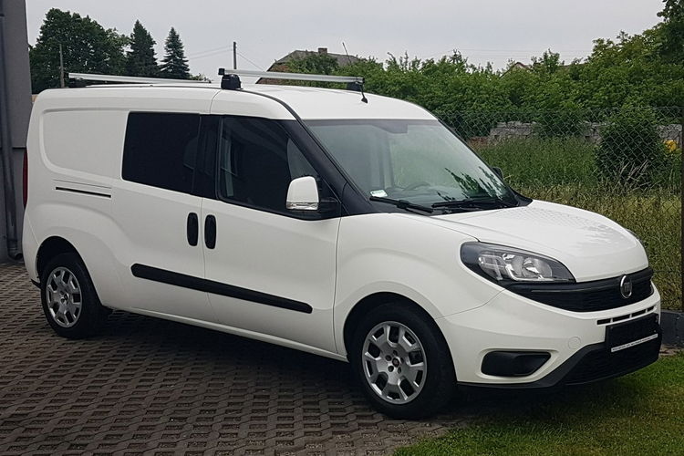 Fiat Doblo MAXI 5 OSÓB DŁUGI KLIMA 6-BIEGÓW KRAJOWY 2 X DRZWI BOCZNE PRZESUWNE zdjęcie 1