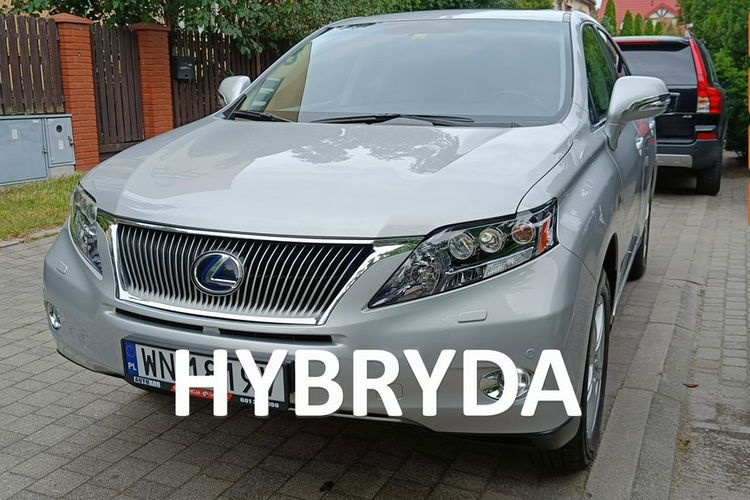 Lexus RX 450H Ambassador , bezwypadkowy, stan doskonały, mały przebieg zdjęcie 1