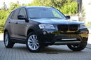 BMW X3 Czarna Zarejestrowana 2.0D 184KM Serwis Lift Bi-xenon Ruda Skóra Navi zdjęcie 14