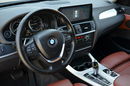 BMW X3 Czarna Zarejestrowana 2.0D 184KM Serwis Lift Bi-xenon Ruda Skóra Navi zdjęcie 28
