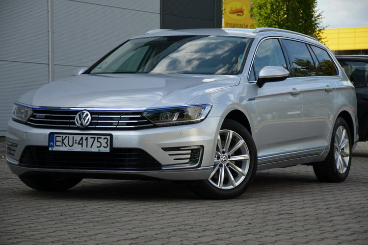 Volkswagen Passat Zarejestrowany 1.4TSI GTE Hybryda 218KM Serwis Navi Nowy rozrząd zdjęcie 2