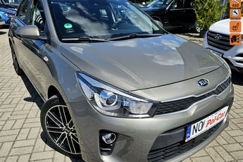 Kia Rio model 2018, grzana kierownica i fotele, asystent pasa, radar
