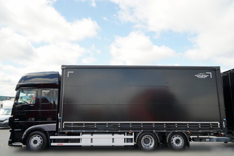 DAF XF 480 / KLIMATYZACJA POSTOJOWA /  ZESTAW TANDEM / 120 M3 / PRZEJAZDOWY / Wecon / 2019 / PO KONTRAKCIE SERWISOWYM zdjęcie 12