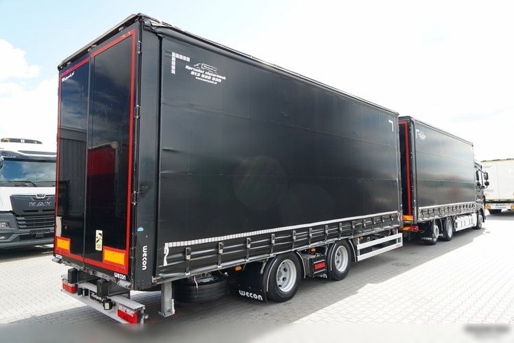 DAF XF 480 / KLIMATYZACJA POSTOJOWA /  ZESTAW TANDEM / 120 M3 / PRZEJAZDOWY / Wecon / 2019 / PO KONTRAKCIE SERWISOWYM zdjęcie 5