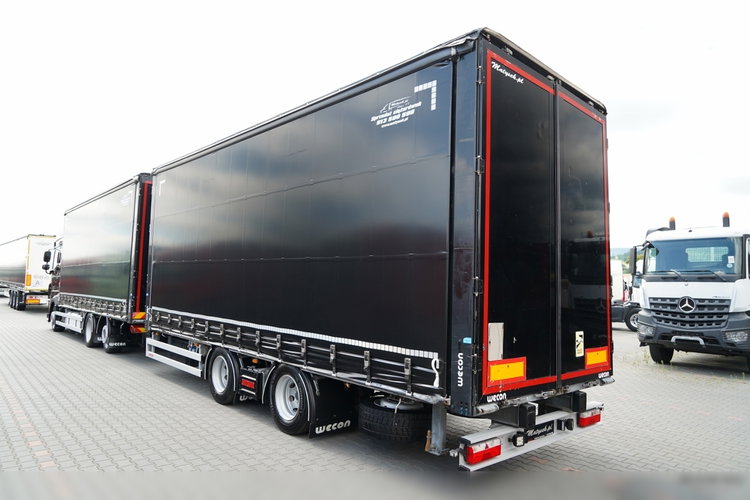 DAF XF 480 / KLIMATYZACJA POSTOJOWA /  ZESTAW TANDEM / 120 M3 / PRZEJAZDOWY / Wecon / 2019 / PO KONTRAKCIE SERWISOWYM zdjęcie 6