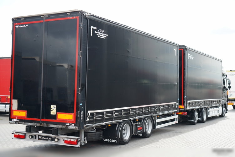 DAF XF 480 / KLIMATYZACJA POSTOJOWA /  ZESTAW TANDEM / 120 M3 / PRZEJAZDOWY / Wecon / 2019 / PO KONTRAKCIE SERWISOWYM zdjęcie 7