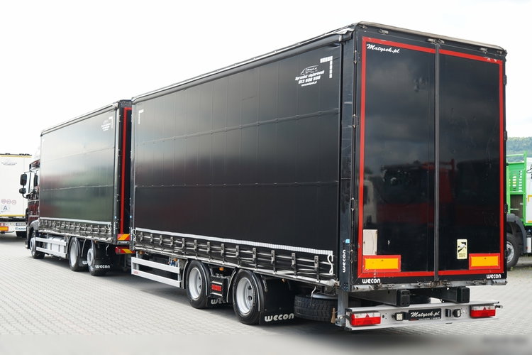 DAF XF 480 / KLIMATYZACJA POSTOJOWA /  ZESTAW TANDEM / 120 M3 / PRZEJAZDOWY / Wecon / 2019 / PO KONTRAKCIE SERWISOWYM zdjęcie 8