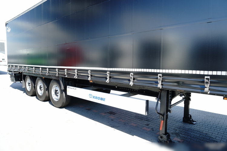 Krone FIRANKA STANDARD / OŚ PODNOSZONA / DACH PODNOSOZNY / OPONY 100% / 2019 ROK zdjęcie 9